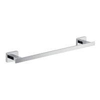 Origins Living Atena Towel Rail 60cm - Chrome 4421/60-13