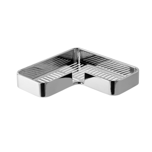 Origins Living Il Giglio Twin Corner Shower Basket - Chrome A983-13