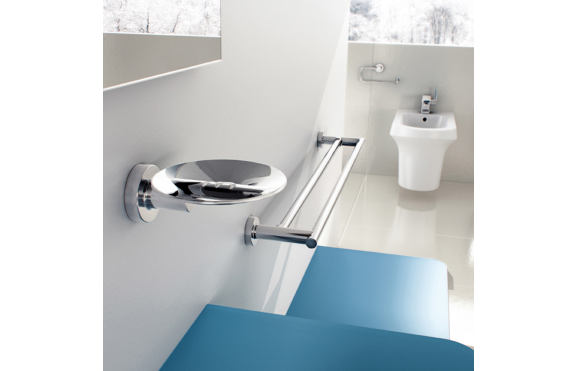 Origins Living Tecno Project Metal Soap Dish - Chrome 116942