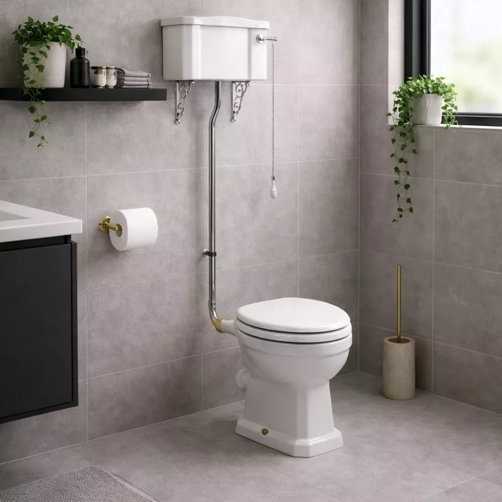 Sherbourne High Level WC & Soft Close Seat