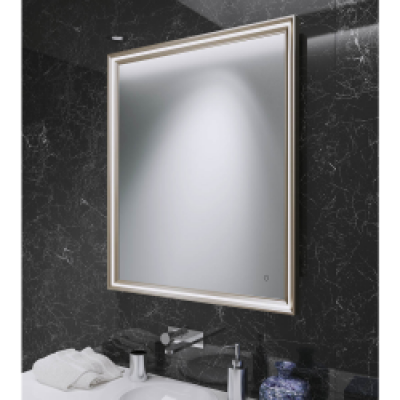 Origins Living Lexington Mirror 120 Brushed Bronze - 120x75cm B008349 Illuminated Bathroom Mirror