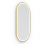 Origins Living Lomax Light Capsule Mirror 40 Brushed Brass - 40x80cm LML-01C048-BB Illuminated Bathroom Mirror