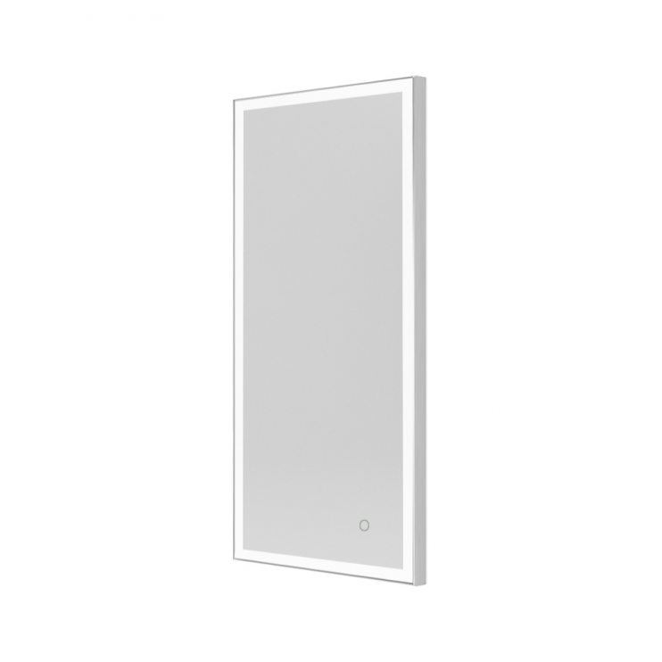 Origins Living Tate Light Rectangular Mirror 50 Polished - 50x100cm B008295