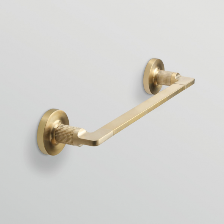 Origins Living Baxter BAX-115135-BB Origins Living Baxter Towel Rail 35cm - Brushed Brass BAX-115135-BB