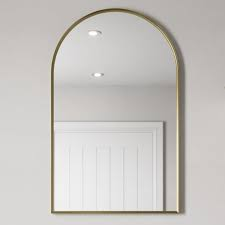 Origins Living Docklands Arch Mirror 50 Brushed Brass - 50x80cm DKL-00R058-BB