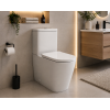 Tilia Rimless Close Coupled Fully Shrouded Short Projection WC & Soft Close Seat