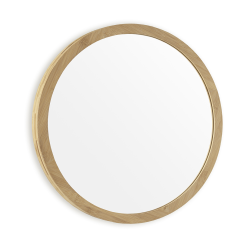 Origins Living Kenji Mirror Round 60cm Bamboo KNJ-00D060-BA