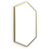 Origins Living Docklands Octagon Mirror 60cm Brushed Brass DKL-00T060-BB