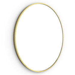 Origins Living Docklands Round Mirror 60cm Brushed Brass B375523