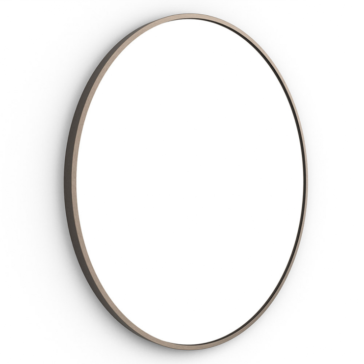 Origins Living Docklands Round Mirror 60cm Brushed Bronze DKL-00D060-BZ