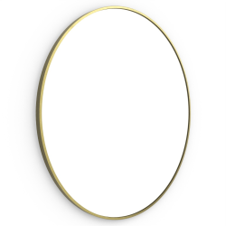 Origins Living Docklands Round Mirror 80cm Brushed Brass B375660