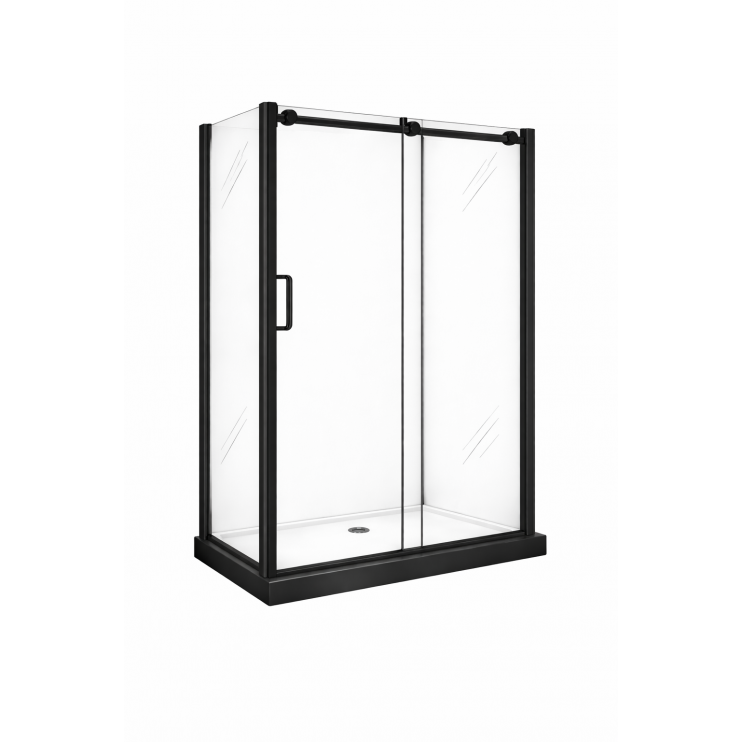 Sliding Shower Doors Black