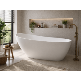 Ashbourne Freestanding Slipper 1500x700x690mm Bath