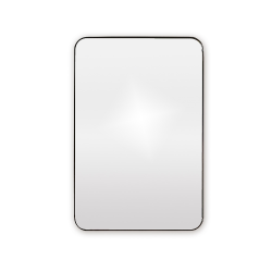 Origins Living City Rectangular Mirror 50 Black - 50x75cm B375608 Origins Living City Rectangular Mirror 50 Black - 50x75cm B375608