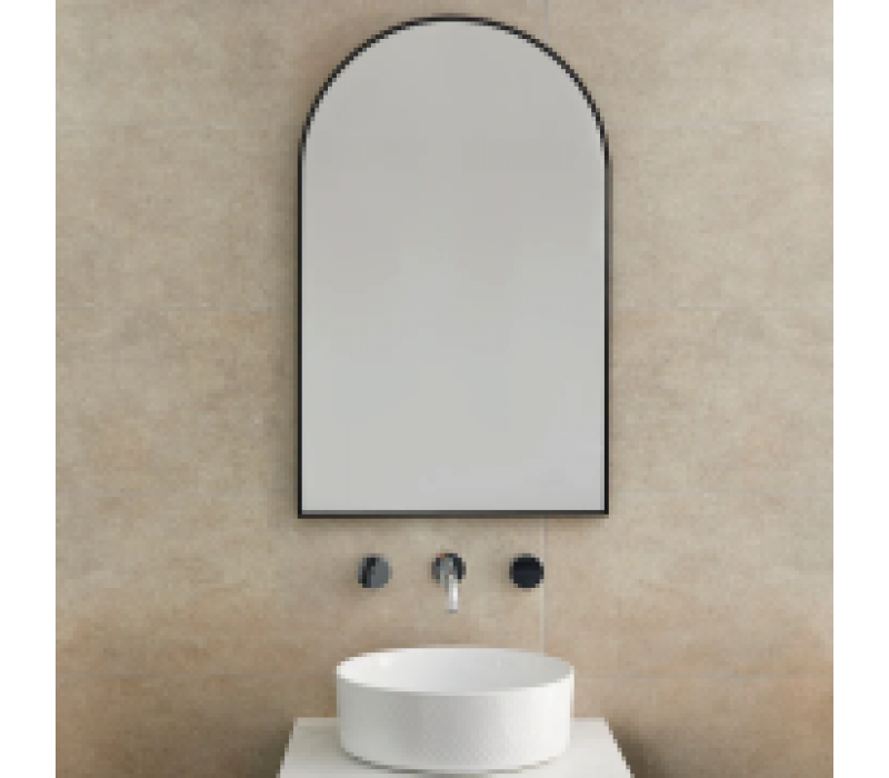 Origins Living Docklands Arch Mirror 50 Black - 50x80cm DKL-00R058-BK Origins Living Docklands Arch Mirror 50 Black - 50x80cm DKL-00R058-BK