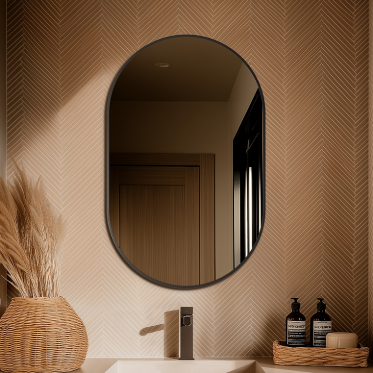 Origins Living Docklands Capsule Mirror 50 Brushed Brass - 50x80cm DKL-00C058-BB Origins Living Docklands Capsule Mirror 50 Brushed Brass - 50x80cm DKL-00C058-BB