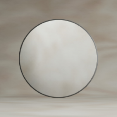 Origins Living Docklands Round Mirror 60cm Gunmetal DKL-00D060-GM