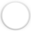 Origins Living Docklands Round Mirror 60cm White B375677