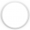 Origins Living Docklands Round Mirror 60cm White B375677