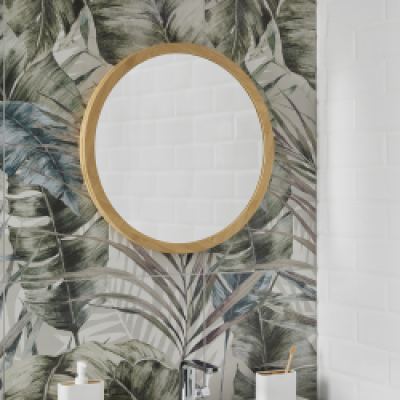 Origins Living Kenji Mirror Round 60cm Bamboo KNJ-00D060-BA Origins Living Kenji Mirror Round 60cm Bamboo KNJ-00D060-BA
