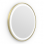 Origins Living Lomax Light Round Mirror 70cm Brushed Brass LML-01D070-BB Illuminated Bathroom Mirror
