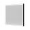 Origins Living Tate Light Square Mirror 70 Black - 70x70cm B008226