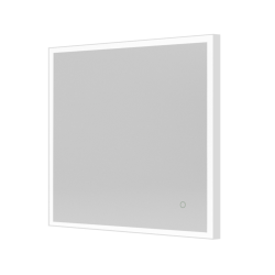Origins Living Tate Light Square Mirror 70 White - 70x70cm B008264