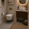 Tilia Rimless Wall Hung WC & Soft Close Seat