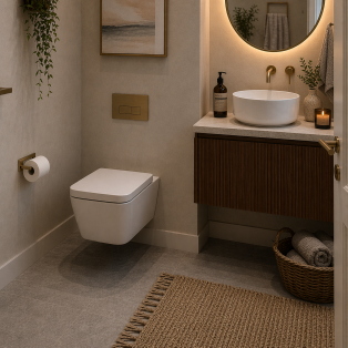 Tilia Rimless Wall Hung WC & Soft Close Seat