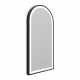 Origins Living Lomax Light Arch Mirror 50 Black - 50x100cm LML-01R051-BK