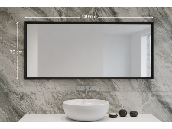 Origins Living Brooklyn Mirror 140 Brushed Bronze - 140x70cm B008165