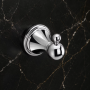 Origins Living Genoa Robe Hook - Chrome 107391 Bathroom Accessory