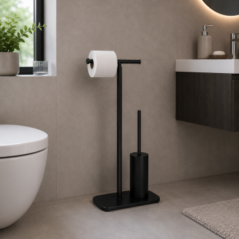 Origins Living Florida Bathroom Butler - Black 7332-14 Bathroom Accessory