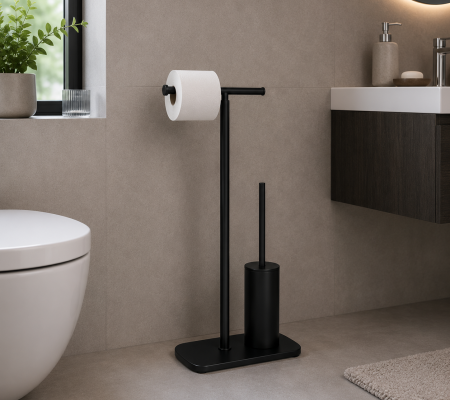 Origins Living Florida Bathroom Butler - Black 7332-14 Bathroom Accessory