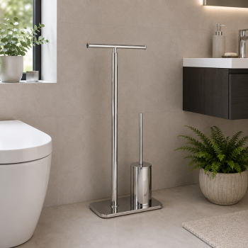 Origins Living Florida Bathroom Butler - Chrome 7332-13 Bathroom Accessory