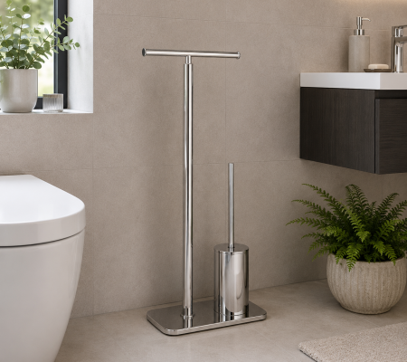 Origins Living Florida Bathroom Butler - Chrome 7332-13 Bathroom Accessory