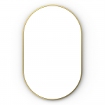 Origins Living Docklands Capsule Mirror 50 Brushed Brass - 50x80cm