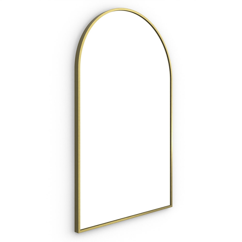 Origins Living Docklands Arch Mirror 50 Brushed Brass - 50x80cm