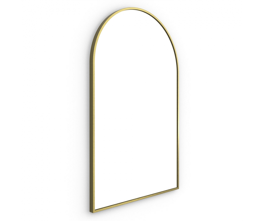 Origins Living Docklands Arch Mirror 50 Brushed Brass - 50x80cm