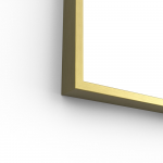 Origins Living Docklands Arch Mirror 50 Brushed Brass - 50x80cm