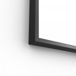 Origins Living Docklands Arch Mirror 50 Black - 50x80cm