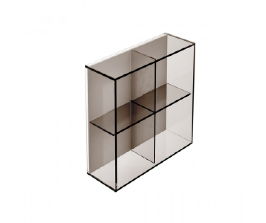 Pier Glass 4 Box Shelf Square - Bronze