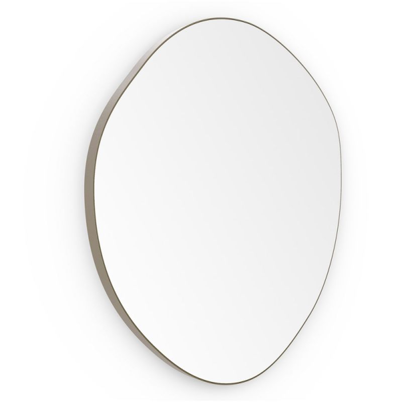 Origins Living Oslo Organic Mirror 60cm Brushed Bronze