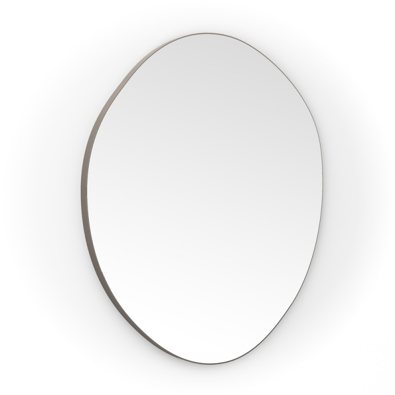 Origins Living Oslo Organic Mirror 80cm Brushed Bronze