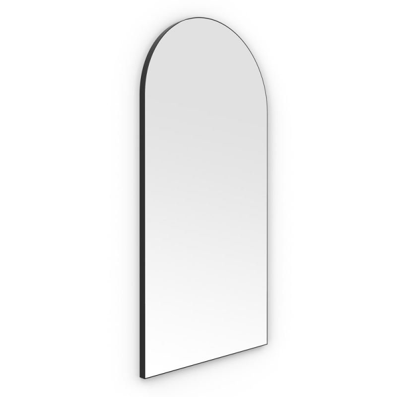 Origins Living Oslo Arch Mirror 50x100cm Black