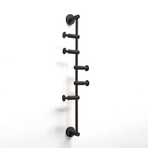 Archer Vertical Rail With 5 Hooks - Black