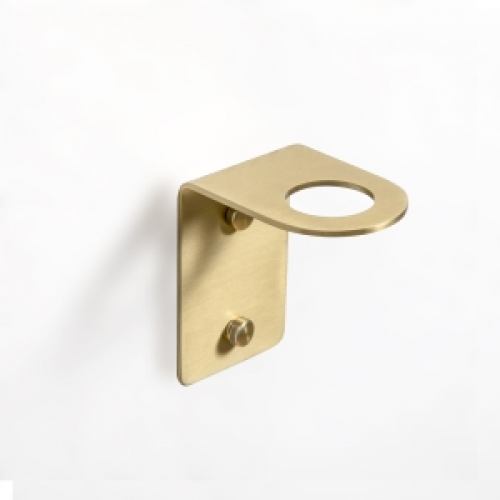 Bottle Holder 1 hole - Brushed Brass