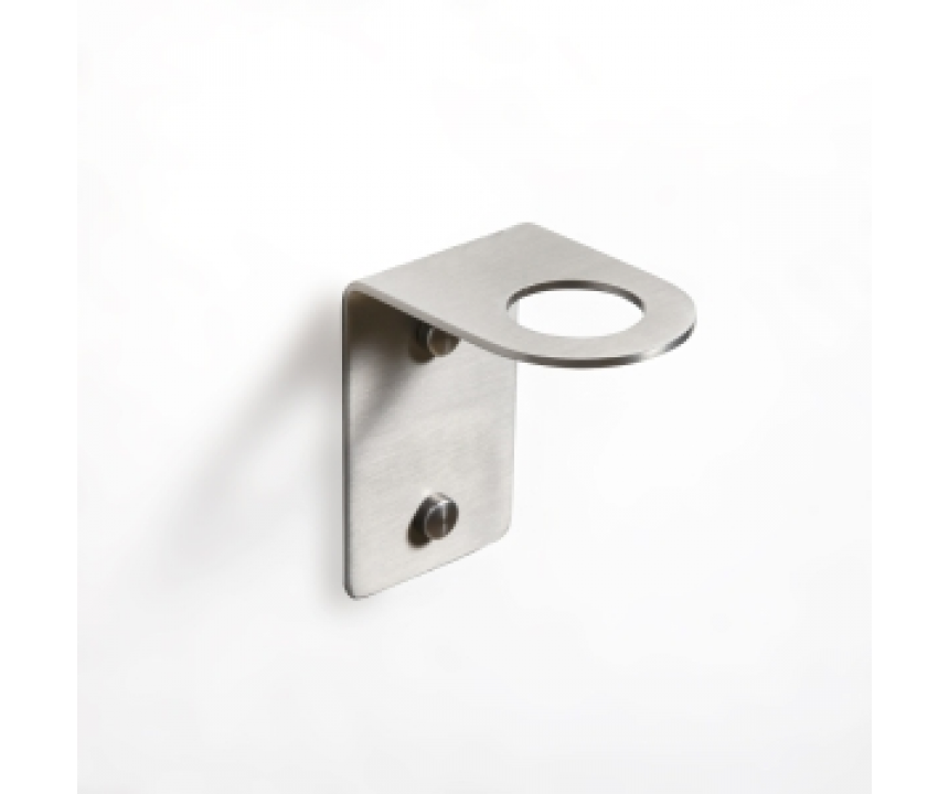 Bottle Holder 1 hole - Brushed Stainless Steel