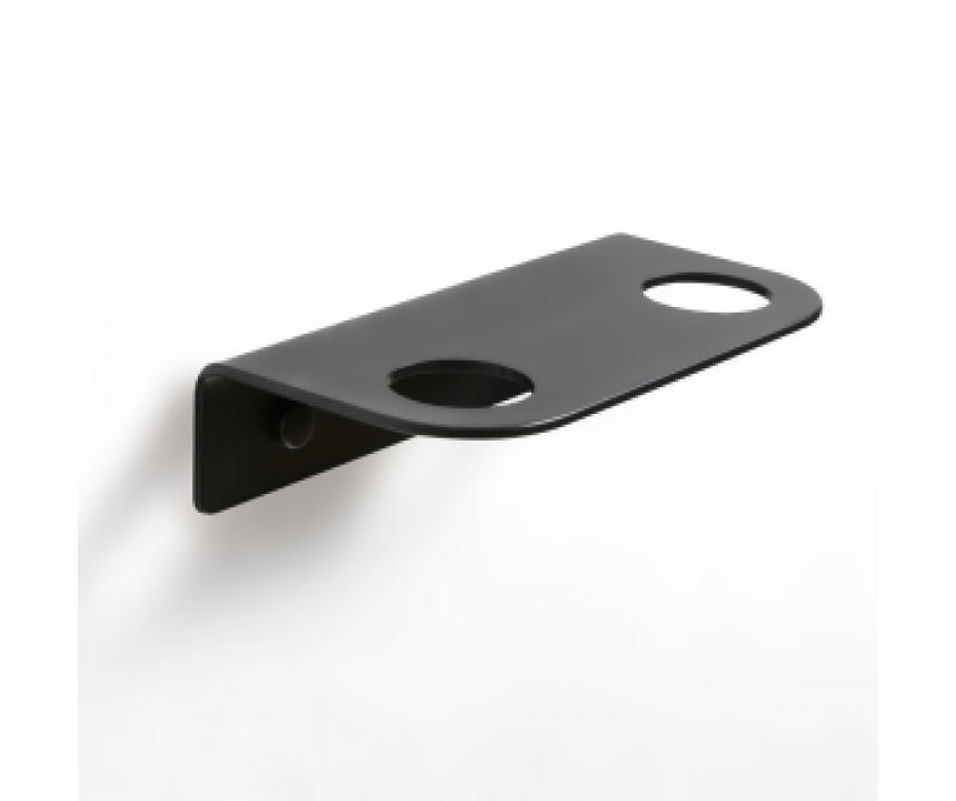 Bottle Holder 2 hole - Black