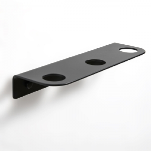 Bottle Holder 3 hole - Black
